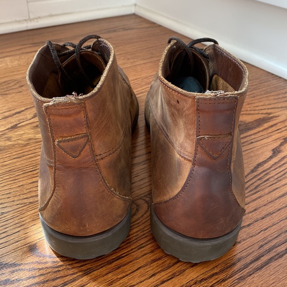 SEBAGO Mens brown leather boots - 14 - Picture 5 of 7